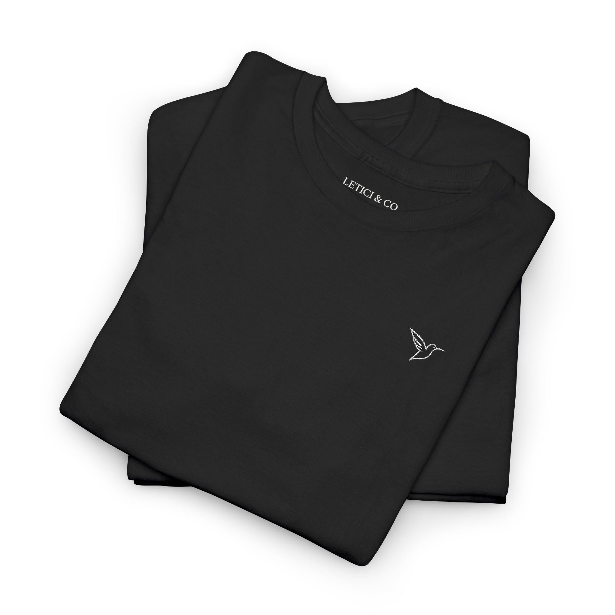 LETICI & CO — Signature T-Shirt (Black & Navy)