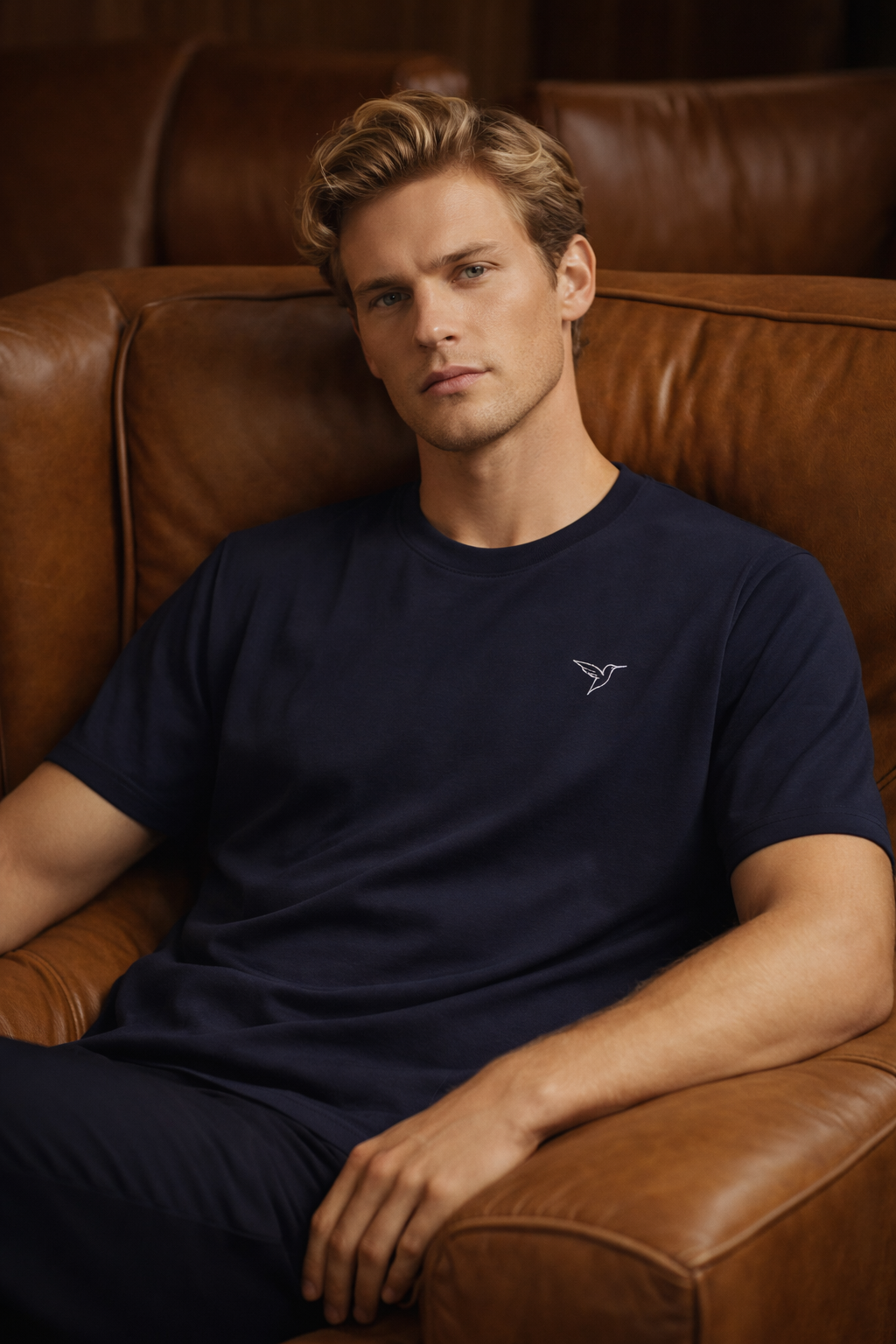 LETICI & CO — Signature T-Shirt (Black & Navy)