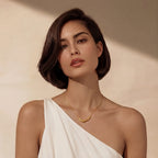 Curve Statement Necklace by LETICI & CO