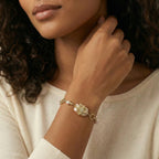 Baroque Pearl Bloom Bracelet by LETICI & CO