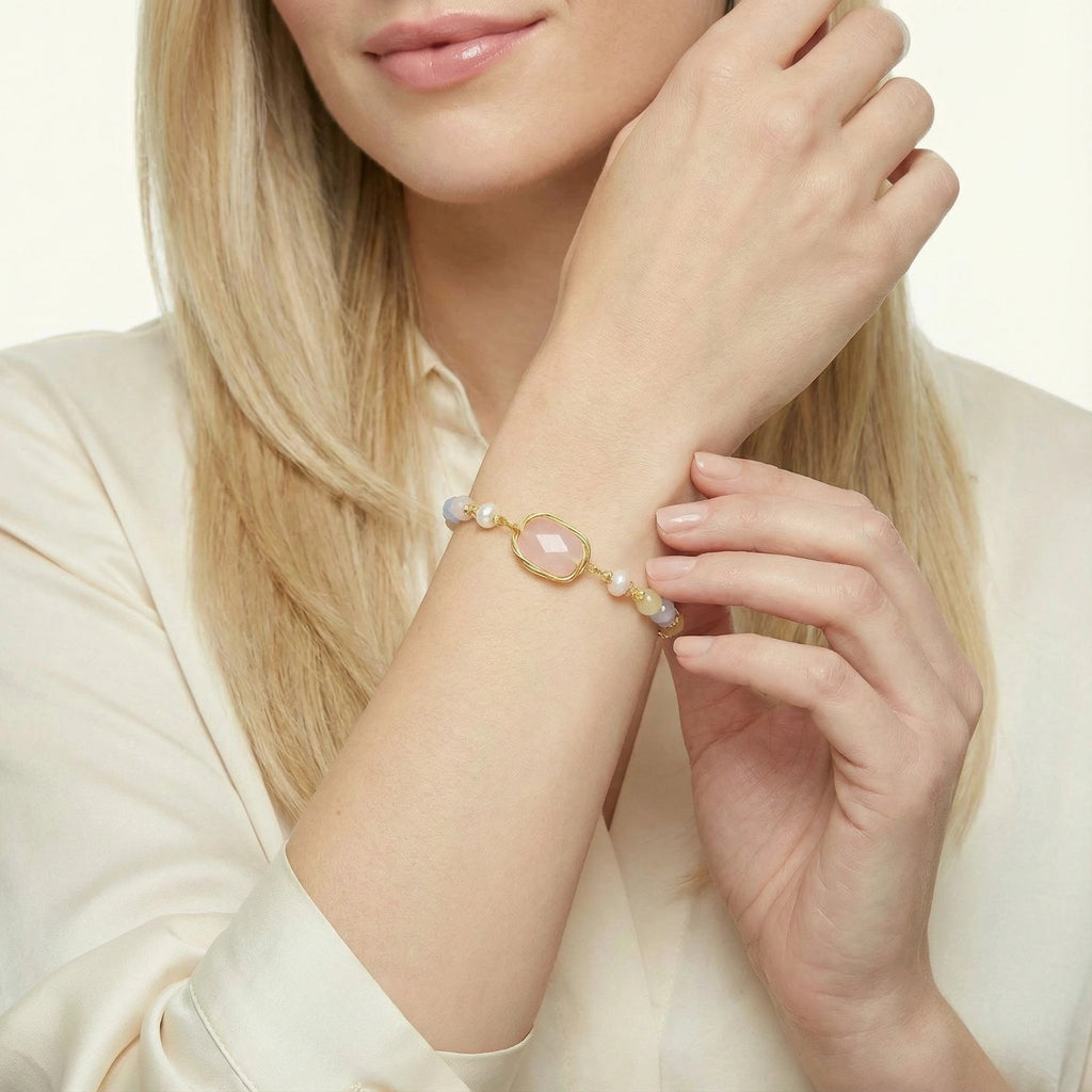 Rose Quartz Healing Bracelet by LETICI & CO