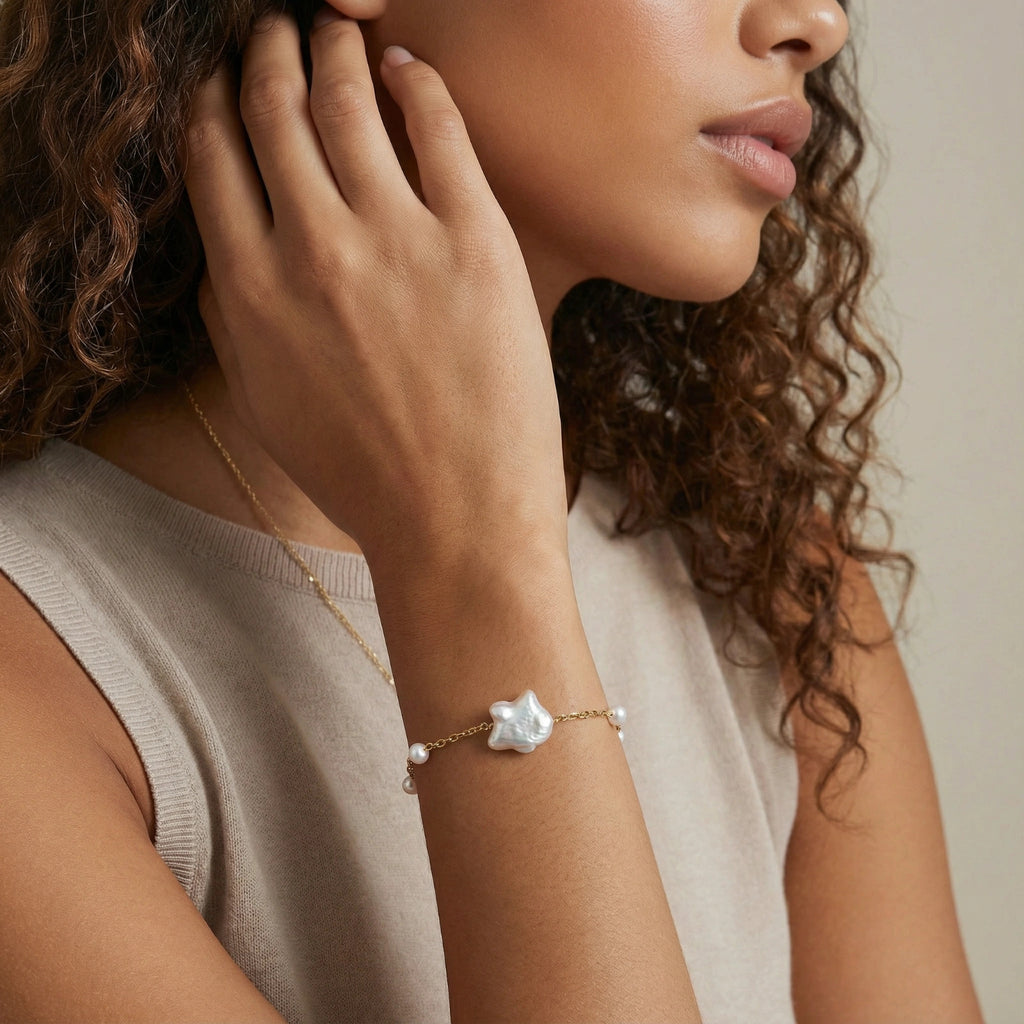 Pearl Harmony Bracelet by LETICI & CO