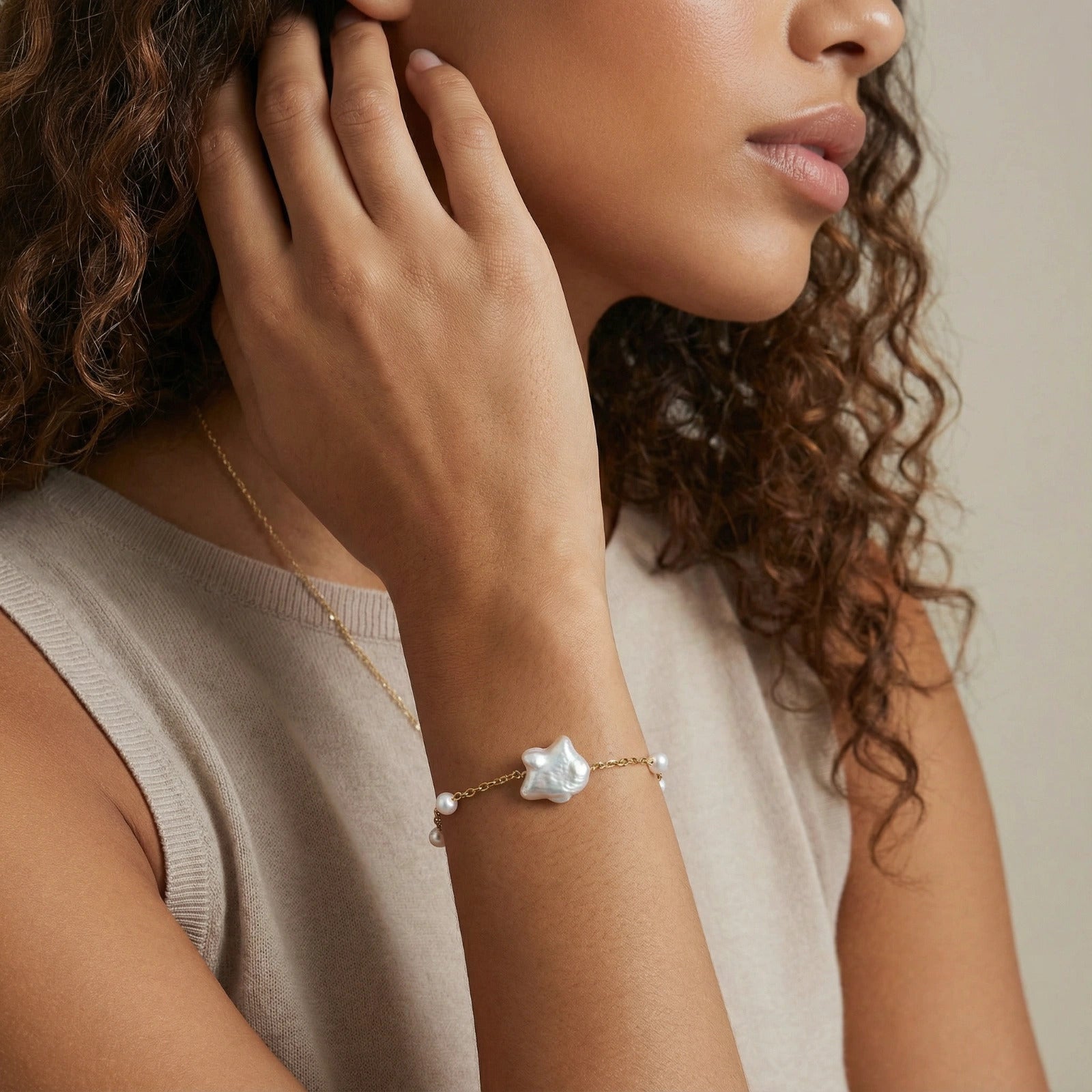 Pearl Harmony Bracelet by LETICI & CO
