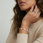 Baroque Pearl Layered Bracelet by LETICI & CO