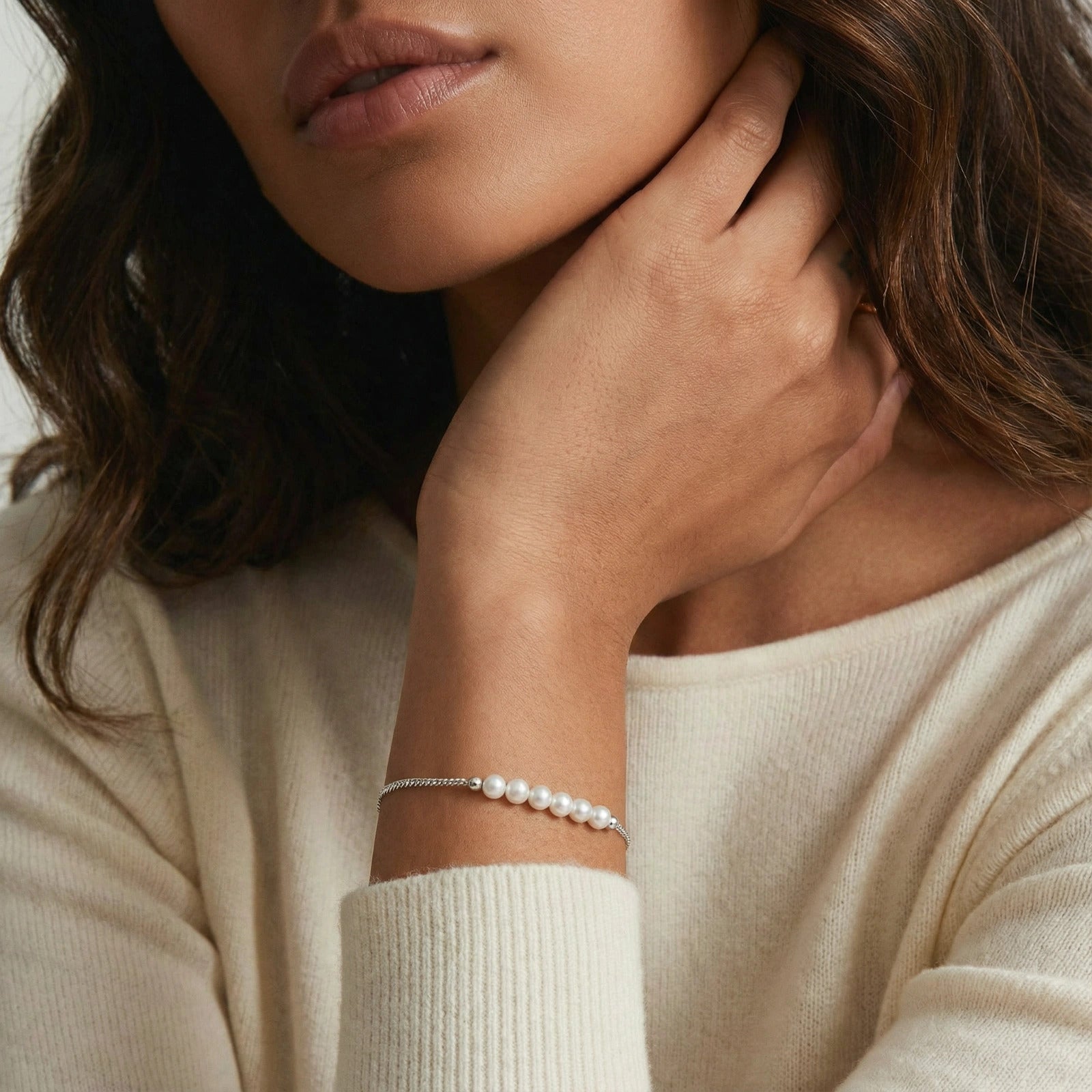 Pearl Whisper Bracelet by LETICI & CO