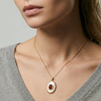 Amber Cameo Pendant by LETICI & CO