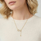 Infinity Sparkle Necklace by LETICI & CO