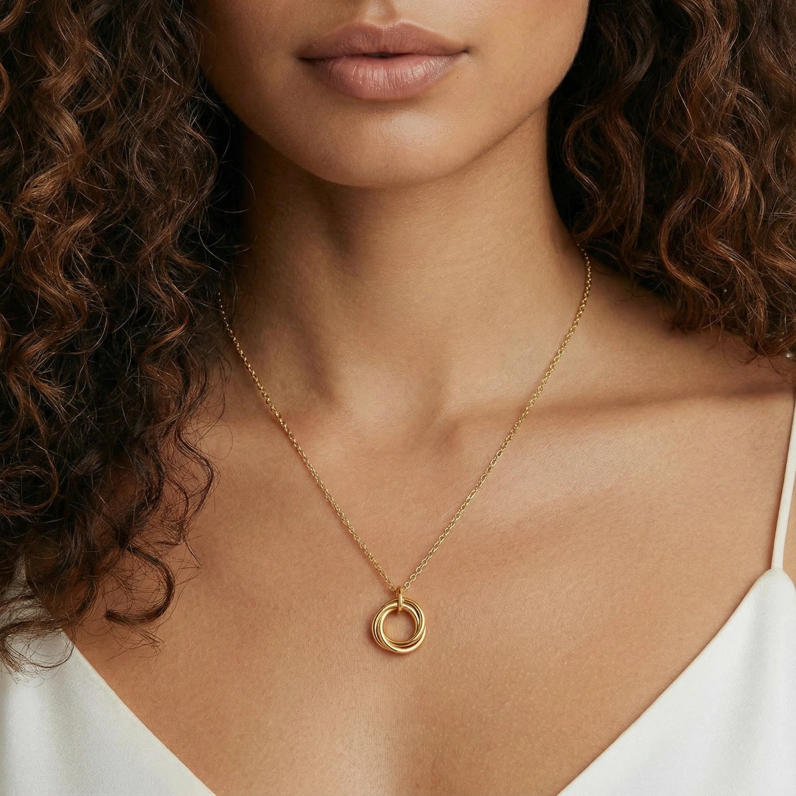 Twisted Harmony Necklace by LETICI & CO