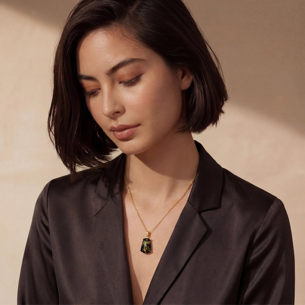 Forest Gold Amber Set by LETICI & CO