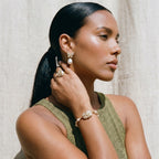 Baroque Pearl Bloom Bracelet by LETICI & CO