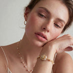 Baroque Pearl Bloom Bracelet by LETICI & CO