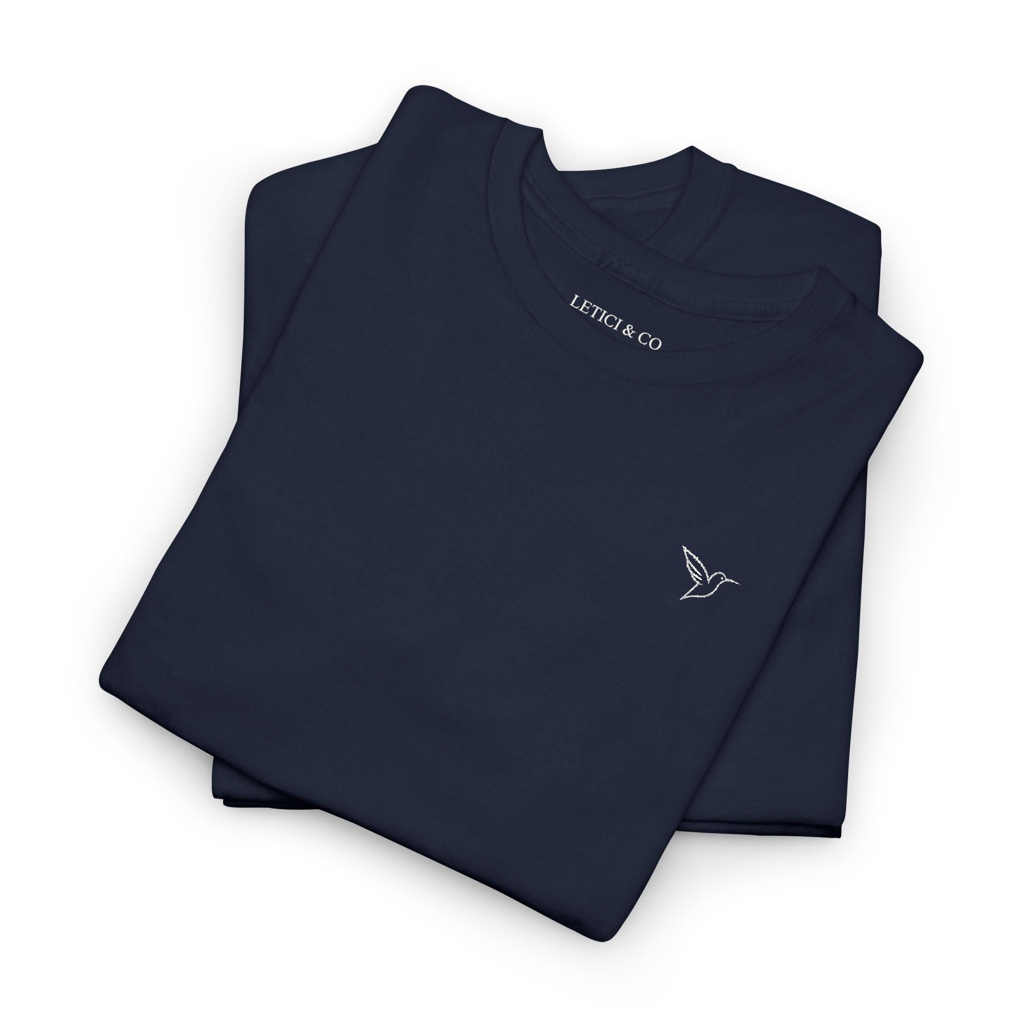 LETICI & CO — Signature T-Shirt (Black & Navy)