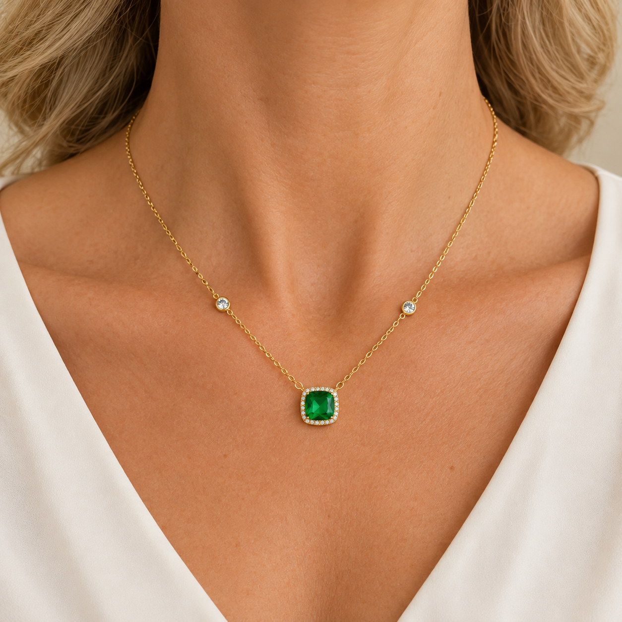Emerald Dreams Necklace by LETICI & CO