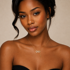 Infinity Sparkle Necklace by LETICI & CO
