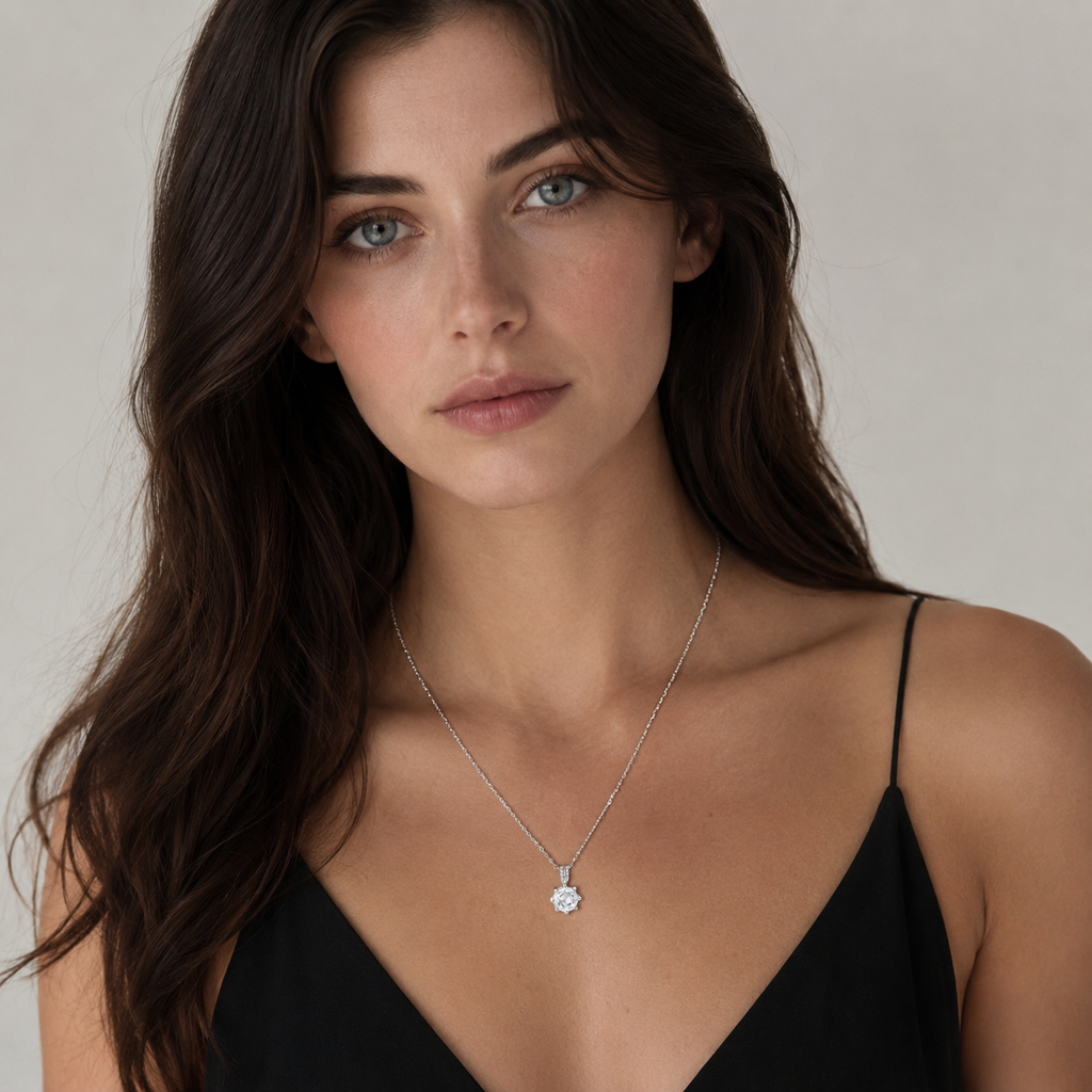 Crystal Clarity Pendant by LETICI & CO