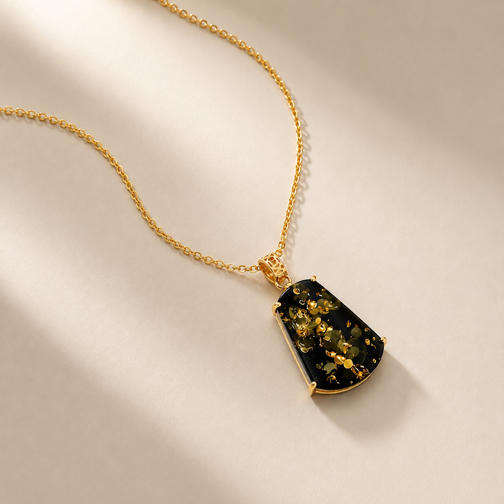 Forest Gold Amber Set by LETICI & CO