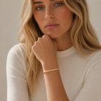 Bold Hinge Bangle by LETICI & CO