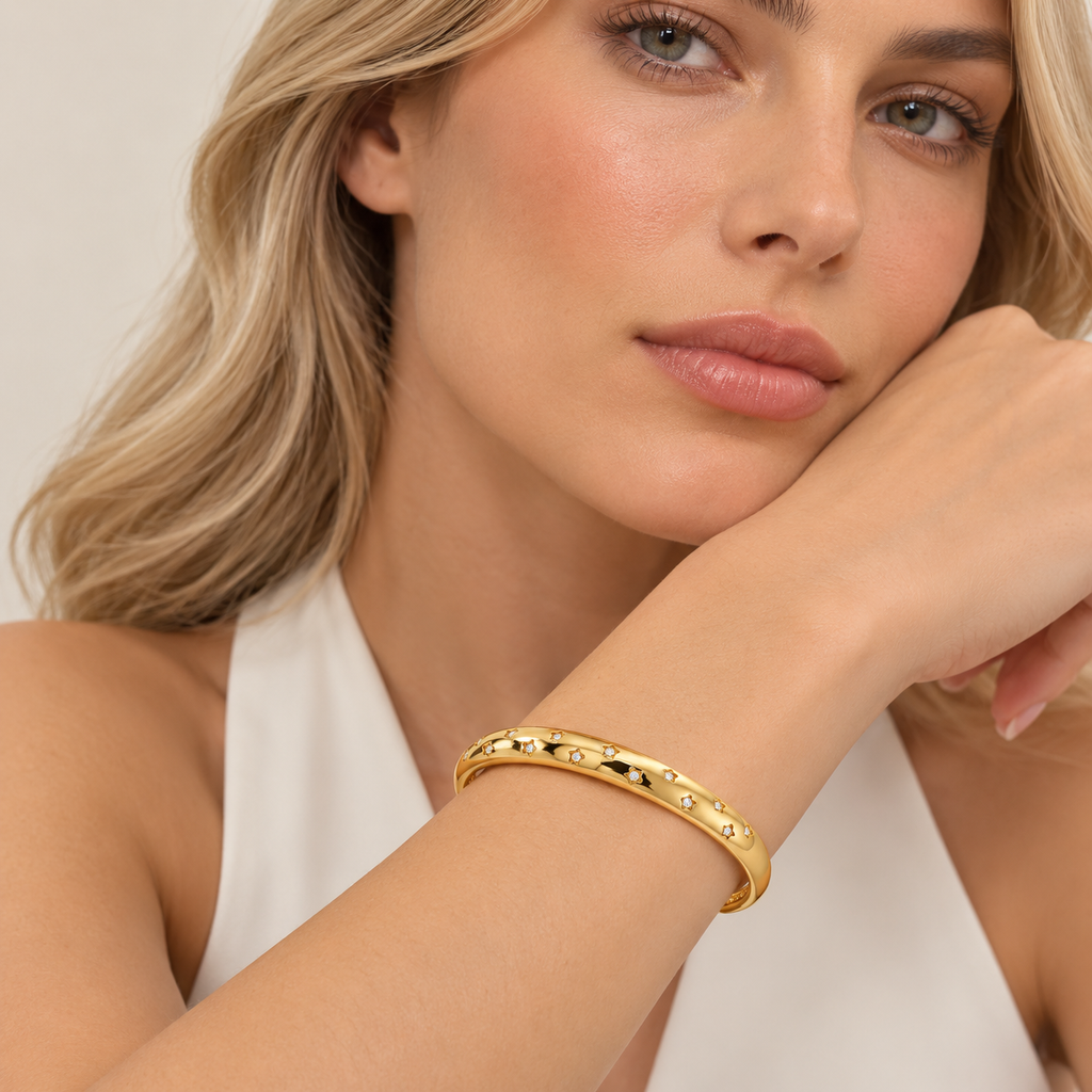 Stargazer Cuff Bracelet by LETICI & CO