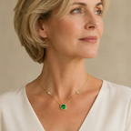 Emerald Dreams Necklace by LETICI & CO