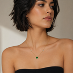 Emerald Dreams Necklace by LETICI & CO