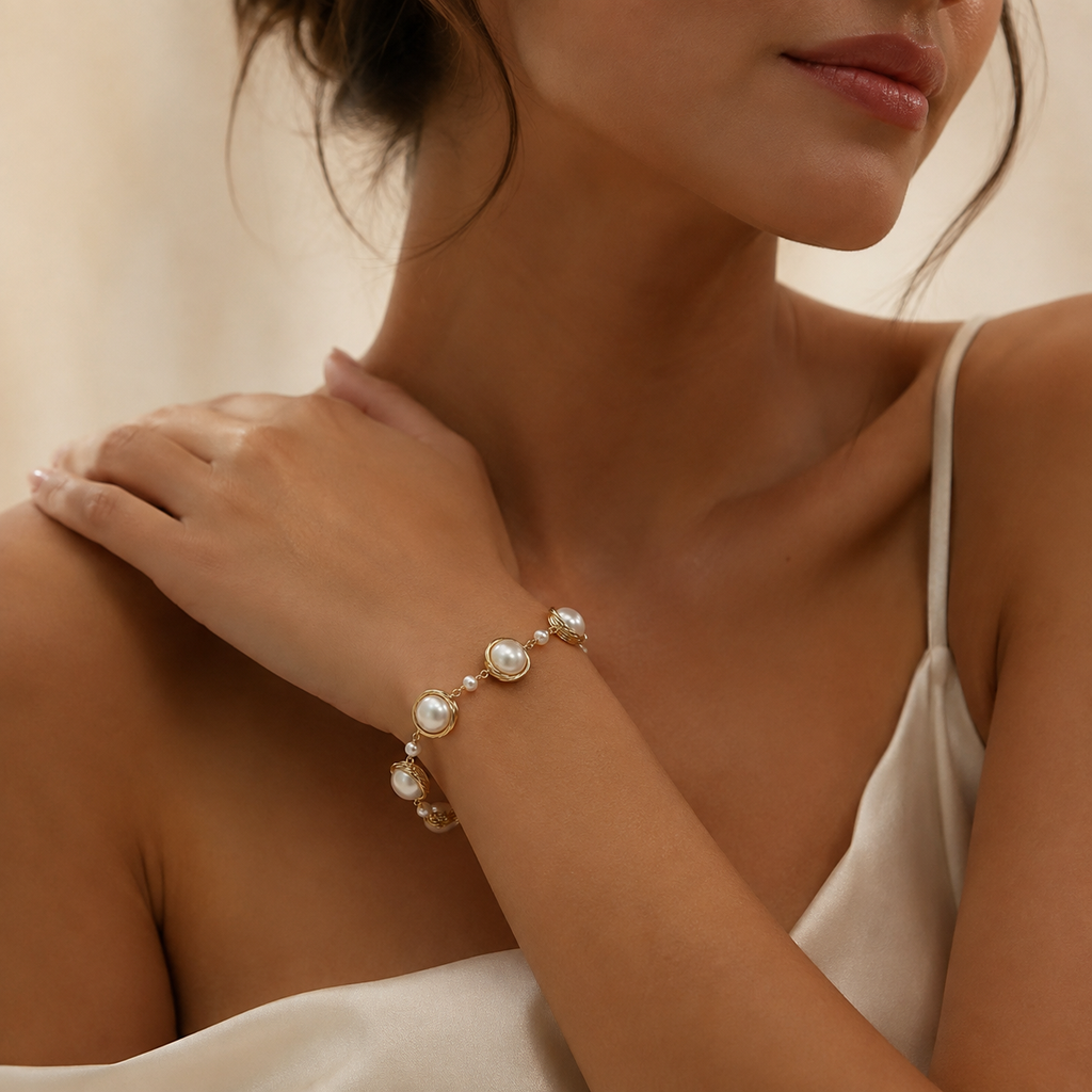 Pearl Garden Bracelet by LETICI & CO