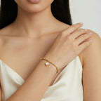 Lucky Clover Beaded Bracelet by LETICI & CO
